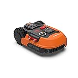 WORX Landroid PLUS WR165E Mähroboter für Gärten bis 500 qm mit WLAN, Bluetooth und schwimmendem Mähdeck